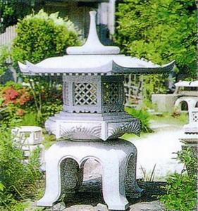 Lanterne Led en pierre d'extérieur pour le jardin, lanterne de décoration, m, rokaku, <span class=keywords><strong>Yukimi</strong></span>, japon - Product Image 2