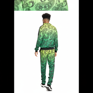 ชุดวอร์มสำหรับผู้ชายชุดออกกำลังกายกางเกงทำจากโพลีเอสเตอร์ออกแบบได้ตามที่ต้องการ - Product Image 1