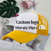 Gorra Publicitaria 2555 con Logotipo Personalizado, Gorra Trucker de Verano con Bloques de Color y Malla de Espuma para Trabajo y Voluntariado