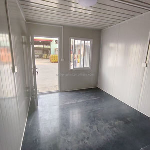 Rumah Kontainer Flat Pack 20ft Harga Terjangkau, Kabin Prefab Portabel, Rumah Mobile Terisolasi untuk Hunian/Kantor, Penjualan Langsung Pabrik - Product Image 5