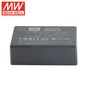 Alimentation à découpage Mean Well <span class=keywords><strong>IRM</strong></span>-60-24 60W 24V 2.5A AC-DC, module d'alimentation à cadre <span class=keywords><strong>ouvert</strong></span> pour montage sur circuit imprimé - Product Image 1