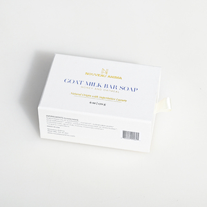 Custom Logo Sliding Paper Cardboard Drawer Gift <b>Box</b> with Ribbon and Tray Insert for Cosmetic & Skincare Packaging - Product Image 6