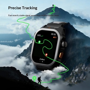 นาฬิกาอัจฉริยะ GTX3 กันน้ำ 5ATM พร้อม GPS ระบุตำแหน่ง ว่ายน้ำ กีฬากลางแจ้ง แบตเตอรี่ใช้งานได้ยาวนาน นาฬิกาข้อมือเพื่อสุขภาพ - Product Image 3