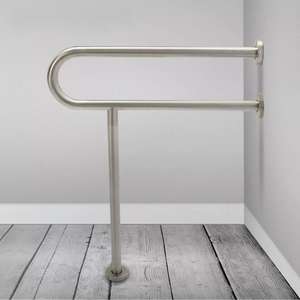 Hoogwaardige Antislip U-Vormige 304 Roestvrijstalen Handgreep Voor Ouderen En Gehandicapten, Douche Veiligheidsrail - Product Image 1