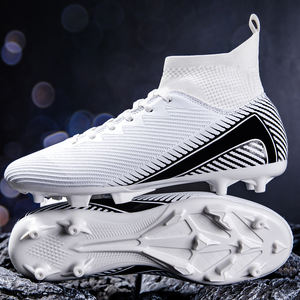 <span class=keywords><strong>Scarpe</strong></span> da Calcio Traspiranti Personalizzate FG con Tacchetti Lunghi, Resistenti all'Usura e Antiscivolo per Uso Esterno e <span class=keywords><strong>Interno</strong></span> - Product Image 4