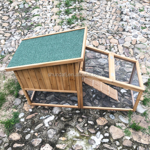Casa para conejos SDR022, ecológica, clásica, de madera, para todas las estaciones. - Product Image 5