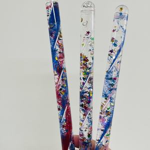 Tubo de Brillo Líquido Personalizado, Varita Mágica de Brillo, Juguete Sensorial para Niños, Cuidadores y Maestros - Product Image 4