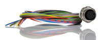 Câble de capteur/'actionneur PLC 1556252 100% Original en stock, 500 mm de long, connecteur femelle M12 vers extrémité ouverte, PU, IP67, Série SAC