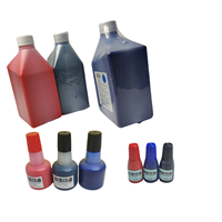 10ml 40ml 1L nouvelle usine timbre encre recharges tampon encre pour tampon en caoutchouc auto-encreur