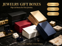 Magnetische Faltbare Starre Geschenkboxen mit Griff für Kosmetik- und Kleidungsverpackungen