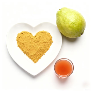 100% bubuk ekstrak jambu kristal organik alami murni bubuk guave kering beku bubuk buah jambu kristal bubuk - Product Image 2