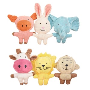 Wholesale <b>Plush</b> Animals Pet Squeaky Toy Dog Chew Toys Teething Clean Puppy Toy <b>Cats</b> Accessories - Product Image 3