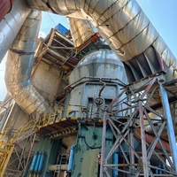 Ligne complète d'occasion pour la production de clinker de ciment 4800 TPD, comprenant un broyeur à boulets VRM 4 2x13m TRMS32.3 et un presse à rouleaux TNP160 140, avec système de récupération de chaleur.