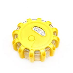 맞춤형 도로 안전 조명 충전식 배터리 자석 LED 도로 플레어 LED 깜박이는 도로 경고등 - Product Image 4
