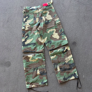 Custom Multi Pocket Print Detachable Convertible Oversize Utility Carpenter Camouflage <strong>Camo</strong> <strong>Cargo</strong> Short Jorts Baggy Pant <strong>Men</strong> - Product Image 3
