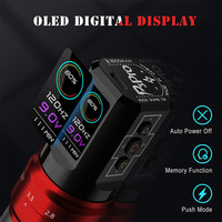 Machine à tatouer sans fil EZ P3 Pro en gros avec entraînement oscillant, course réglable de 2,0 à 4,2 mm, écran OLED, batterie 1600 mAh