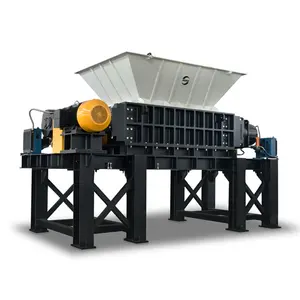 Two-Shaft Plastic Crushing Machine for Efficient Shredding of Metal Tires and Waste