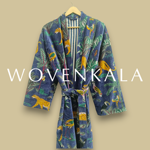 Fashion Velvet <b>Kimono</b> for Women <b>Jackets</b> Soft Winter Long Sleeve Open Front Elegant Casual Outerwear Ladies Stylish Lounge - Product Image 4