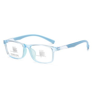 Square Framed Childrens Eyeglasses Plastic Frame Ac Lens Blue Light Protection For Kids 3-10 Years Old - Product Image 4