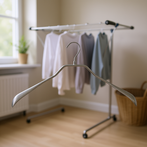 Forme de support métallique sans pont, 1 pièce, pour séchage de vêtements - Product Image 3