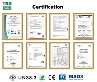 Batería LiFePO4 de 50 kWh, 51.2V, BMS, 8000 Ciclos, MPPT, Gabinete de Almacenamiento de Energía Solar Híbrido Fuera de Red para C&I, ESS, Refrigeración por Aire