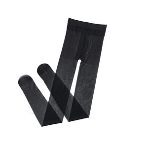 Jambes d'été transparentes en soie anti-dérapantes pour femmes 0D haut <span class=keywords><strong>bas</strong></span> noirs transparents - Product Image 5