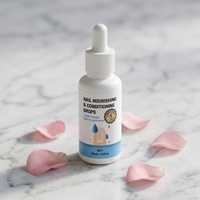 Sérum pour le soin des ongles avec logo personnalisé, formule à l'huile d'arbre à thé hautement efficace, traitement fortifiant pour des ongles lisses et brillants