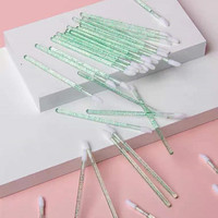 Brosses à cils professionnelles, bâtonnets de mascara jetables pour techniciennes en extensions de cils