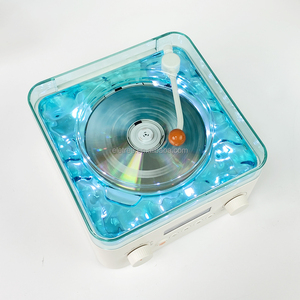 NOUVEAU <span class=keywords><strong>Lecteur</strong></span> <span class=keywords><strong>CD</strong></span> Seawave avec minuterie, rechargeable, écran LCD, lampe de projection réglable, bruit blanc, audio BT, haut-parleur vinyle - Product Image 3