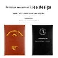 Carnet à couverture rigide personnalisé avec logo, format A5, en cuir PU, cadeau, logo unique, carnet de notes, journal, planificateur, carnets personnalisables, 100 feuilles