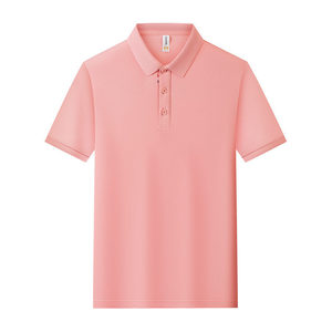 Polo Shirt Short Sleeve Solid Color Cotton Unisex Workwear Daily Wear - Product Image 1