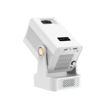 Mini projecteur T2 avec batterie, Android 14 intelligent, home cinéma LCD 200 Ansi, projecteur portable, prend en charge 8K HIFI, double Wifi