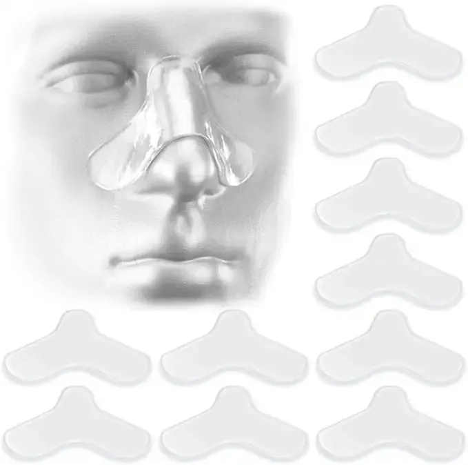 CPAP Bantalan Gel Hidung Bantalan Gel Hidung untuk CPAP Masker Pelindung Hidung untuk Masker Tidur Bantalan Nyaman Hidung