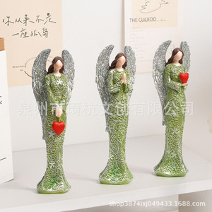 Figuras de Ángeles de Resina, Estilo Nórdico, Decoración para el Hogar, Sala de Estar, Dormitorio, Escritorio, Artesanía Artística, Regalo Decorativo - Product Image 3