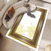 Tapis ethnique turc bohème imprimé en 3D antidérapant, tapis persan rétro, grand tapis pour salon, hôtel