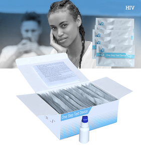 Prueba Rápida <span class=keywords><strong>de</strong></span> VIH 1/2, Prueba <span class=keywords><strong>de</strong></span> Autodiagnóstico <span class=keywords><strong>de</strong></span> SIDA en Casa, Cassette <span class=keywords><strong>de</strong></span> Prueba <span class=keywords><strong>de</strong></span> Diagnóstico Rápido IVD - Product Image 3
