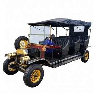 Electric Low-Speed Retro Vintage Sightseeing Car <b>72V</b> <b>Battery</b> - Product Image 2