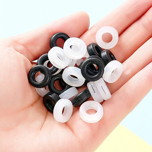Anneau antidérapant en silicone pour lunettes, 14mm, couvre-oreilles ronds durables, couleurs acidulées, pour le sport, les études et le travail - Product Image 4