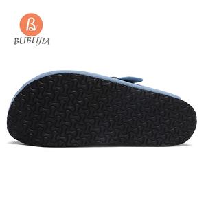 Vente en gros de haute qualité unisexe antidérapant en cuir véritable liège mule femmes soutien de la voûte plantaire sabots en cuir Birkenstocks - Product Image 3
