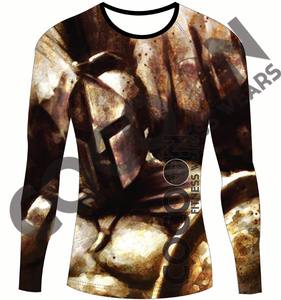 ชุดออกกำลังกายแขนยาวสำหรับทุกเพศ,ชุดรัชการ์ดแบบระเหิดดีไซน์ตามสั่ง - Product Image 1