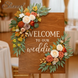 Fleurs artificielles de bienvenue réalistes faites à la main pour la décoration d'événement de <span class=keywords><strong>mariage</strong></span> à la maison Fleur artificielle décoration florale en gros - Product Image 2