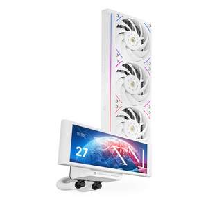 Tản nhiệt Thermalright Trofeo Vision 360 ARGB WH&BK màn hình LCD 6.86 inch, hỗ trợ <span class=keywords><strong>CPU</strong></span>, làm mát từ tính DIY, video cho PC trưng bày - Product Image 3
