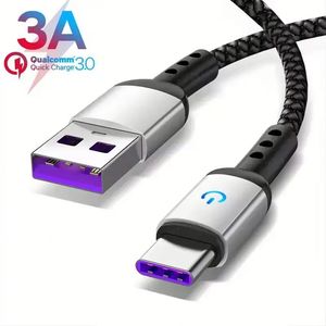 Super <b>Fast</b> <b>Charging</b> Cable USB A to Type C/Micro usb Wire Mobile Phone Data Cord With Led Display - Product Image 1