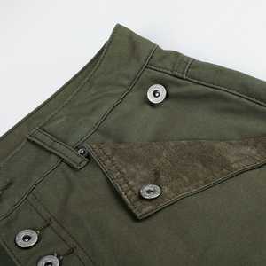 <span class=keywords><strong>Pantalon</strong></span> en jean rétro à cinq boutons, coupe droite, avec poches croisées <span class=keywords><strong>sur</strong></span> les côtés, style parisien, ample et décontracté à jambes larges - Product Image 5