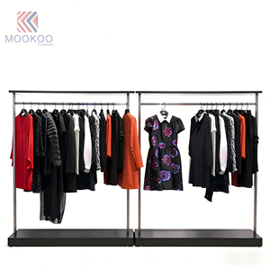Espositori e Scaffali per Abbigliamento in Acciaio Inox Stile <span class=keywords><strong>Zara</strong></span> Made in China - Product Image 2