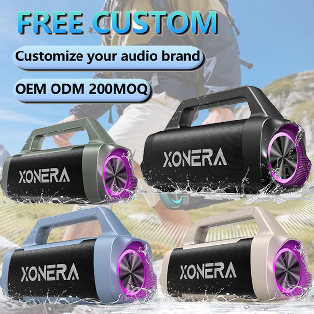 Wholesale Speakers Bluetooth Wireless  80W Loud Outdoor Speaker with Bass  20H Playtime  IPX6 Waterproof  TWS BT5.3
