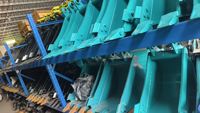 Aksesoris Bucket Saringan Custom Ty Kubota U20 1000mm untuk Excavator Mini 2 Ton, Suku Cadang, Pasokan Langsung Pabrik