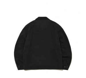 Venta caliente nuevo diseño hecho a medida de los hombres Retro Vintage Streetwear moda lona Casual chaqueta para hombre - Product Image 2