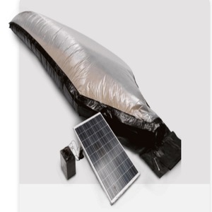 Secadora de granos Acme AMS-500A de 500 kg con cama de burbujas, alimentada por energía solar, para arroz, trigo, maíz y soja - Product Image 1