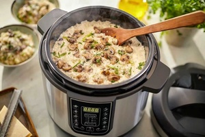 Thông minh đa năng nồi áp suất điện 6L gạo súp hầm menu chậm trễ bắt đầu điều chỉnh hẹn giờ giữ ấm chức năng hộ gia đình - Product Image 4